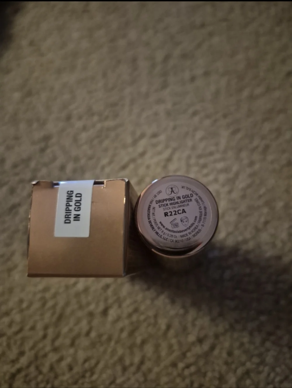 Anastasia Beverly Hills Stick Highlighter Dripping In Gold - Picture 4 of 4